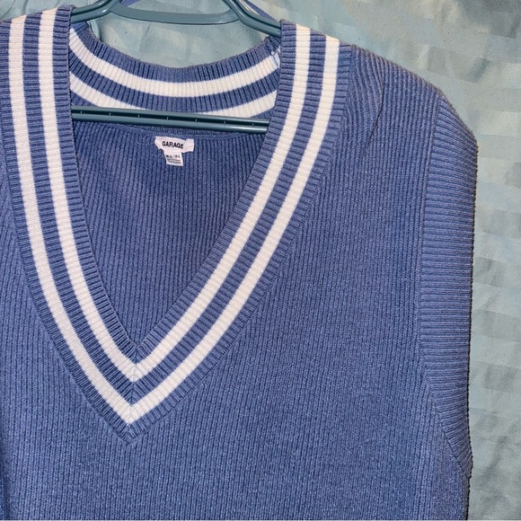 Garage Varsity Sweater Vest - Picture 2 of 3